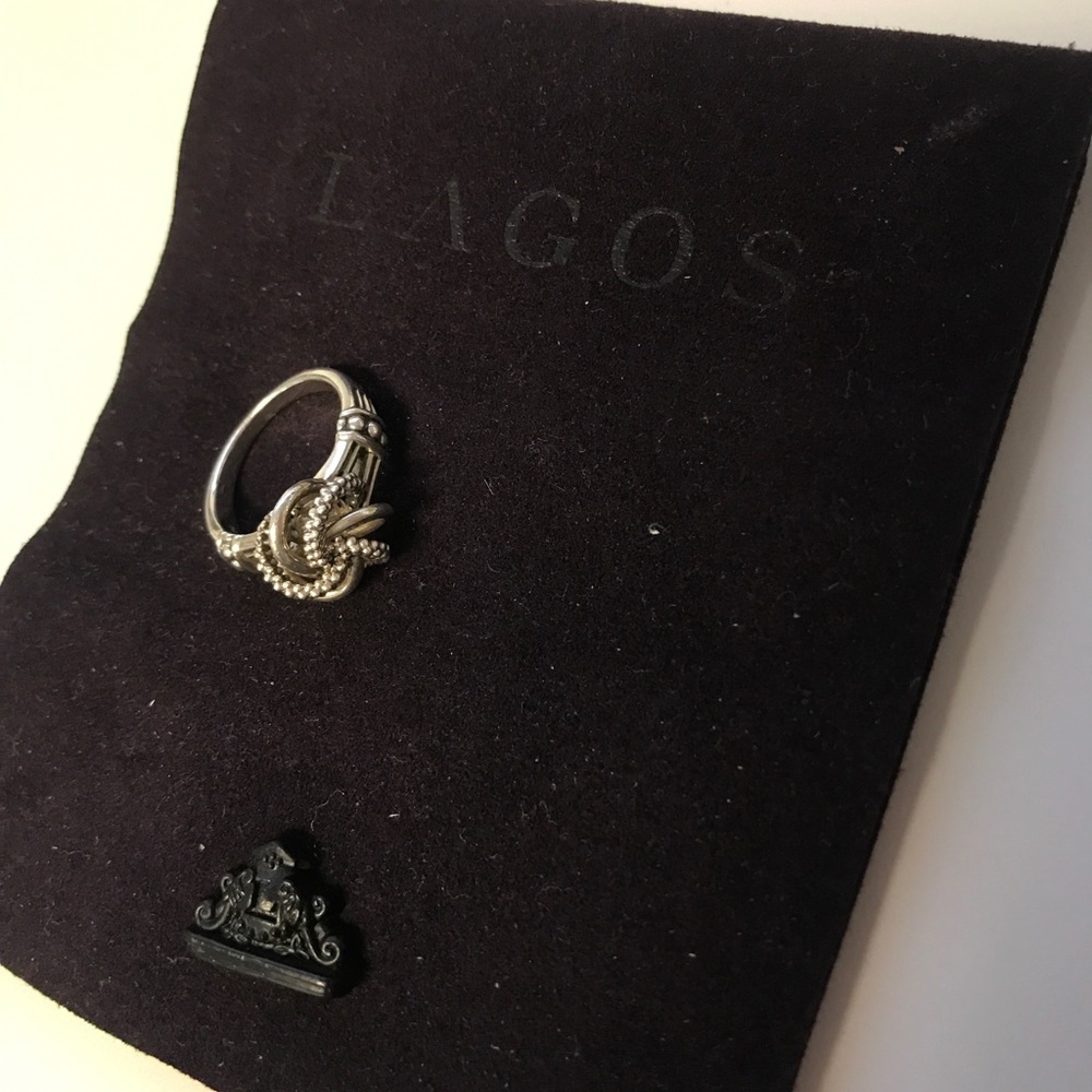 LAGOS Love Knot Silver Ring